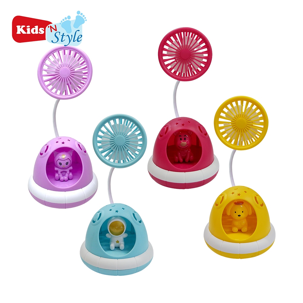 Cute Mini Projection Rechargeable Desktop Fan | Shopee Philippines