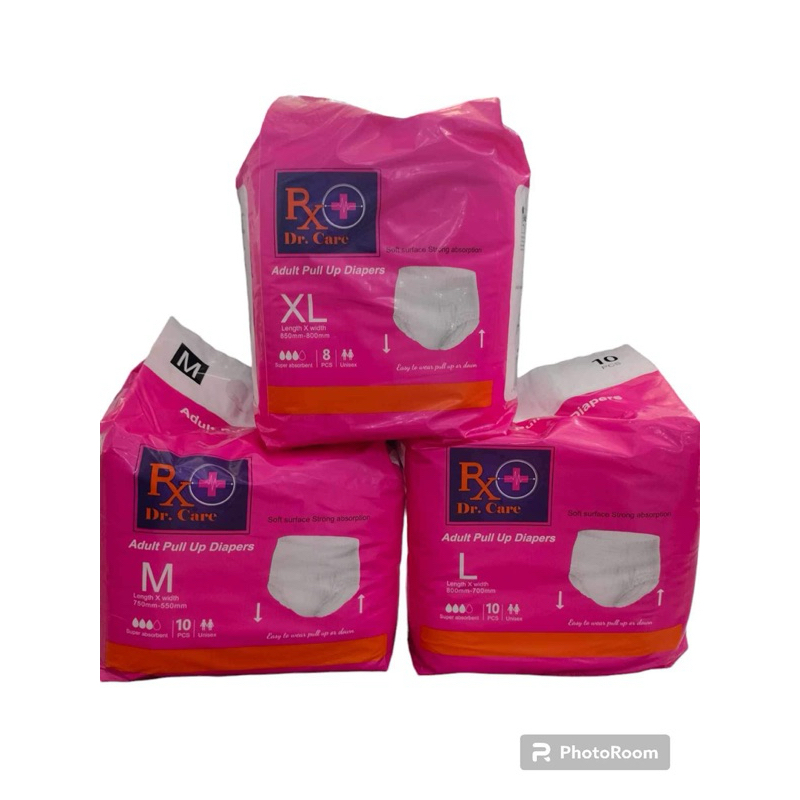 DR.Care (Rx) Adult Pull Up Diapers 10pcs per pack | Shopee Philippines