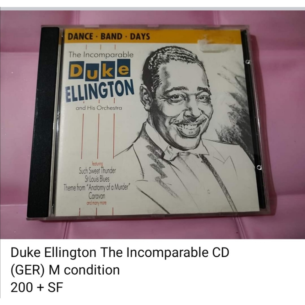 Duke Ellington The Incomparable CD (unsealed) | Shopee Philippines
