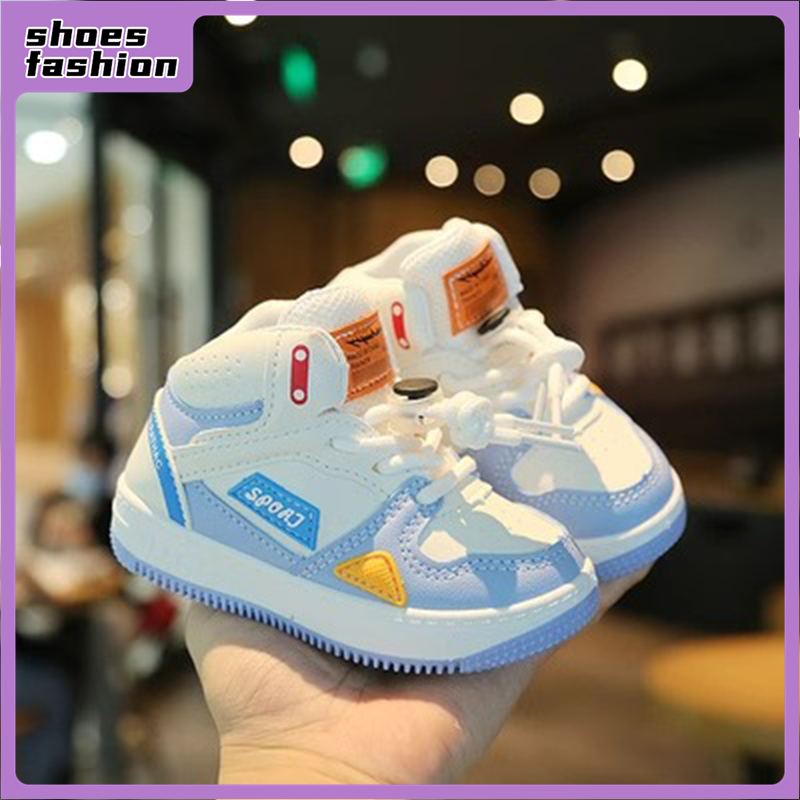 MISSDI NEW Korean boy doll shoes for kids high top shoes for baby girl ...