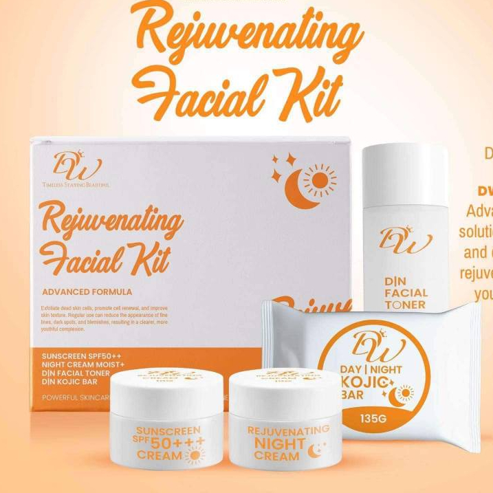 DW Rejuvenating Facial Kit Advance Formula | Shopee Philippines