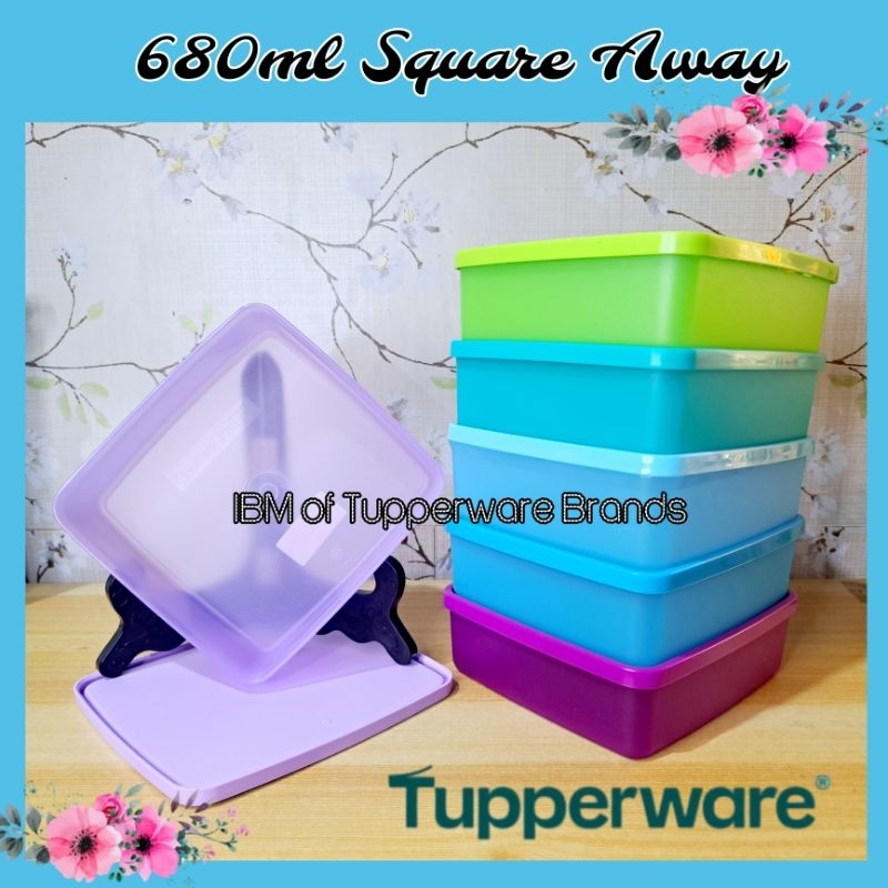 Tupperware Square Away 680ml | Shopee Philippines