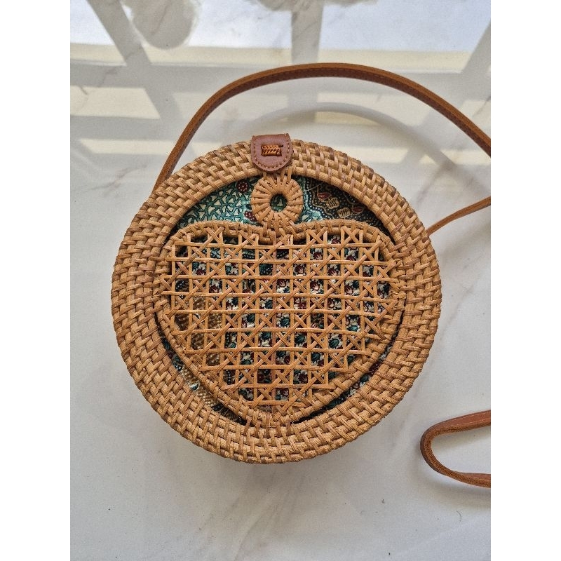 Rattan Bag 20cm made in Bali indonesia Shopee Philippines