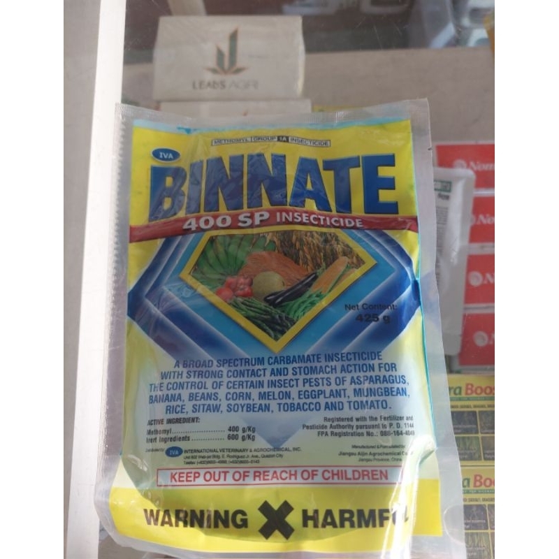 BINNATE 400SP INSECTICIDE BY: IVA ( 425 grams ) | Shopee Philippines