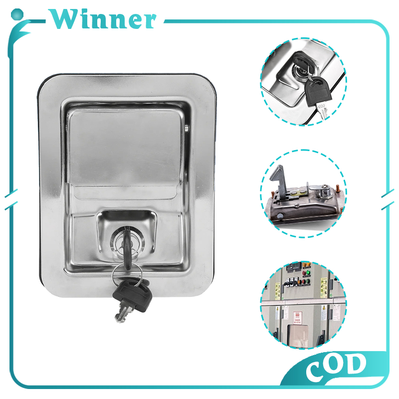 Cabinet Handle Lock Stainless Steel Cabinet Door Handle Lock For ...