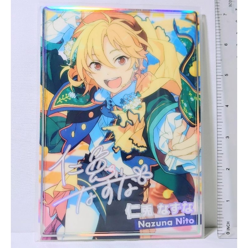 Ensemble Stars Nito Nazuna Poster card chromatic w/ stand. Official ...