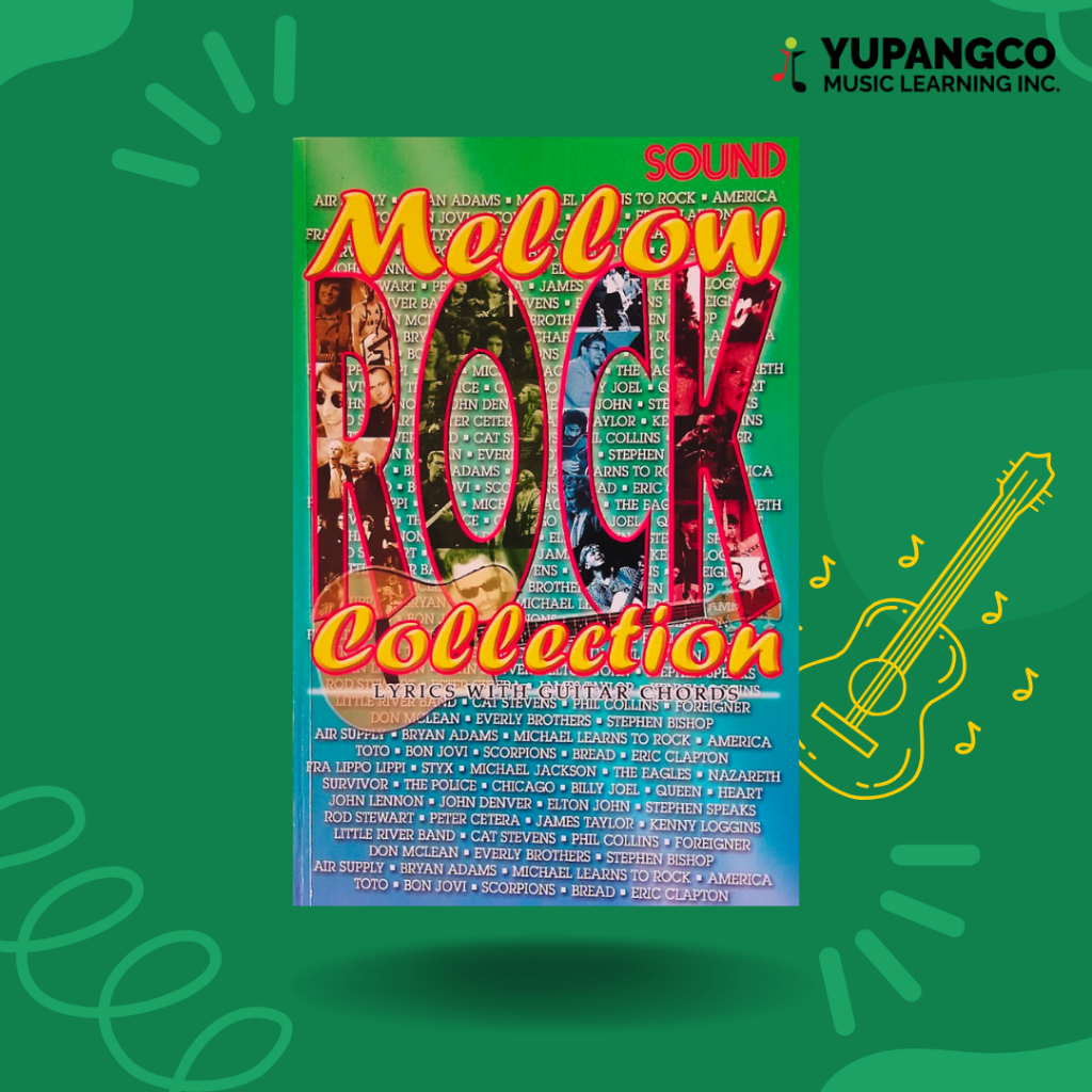 MELLOW ROCK COLLECTIONS Songbook with Guitar Chords BARGAIN BOOK LESS ...