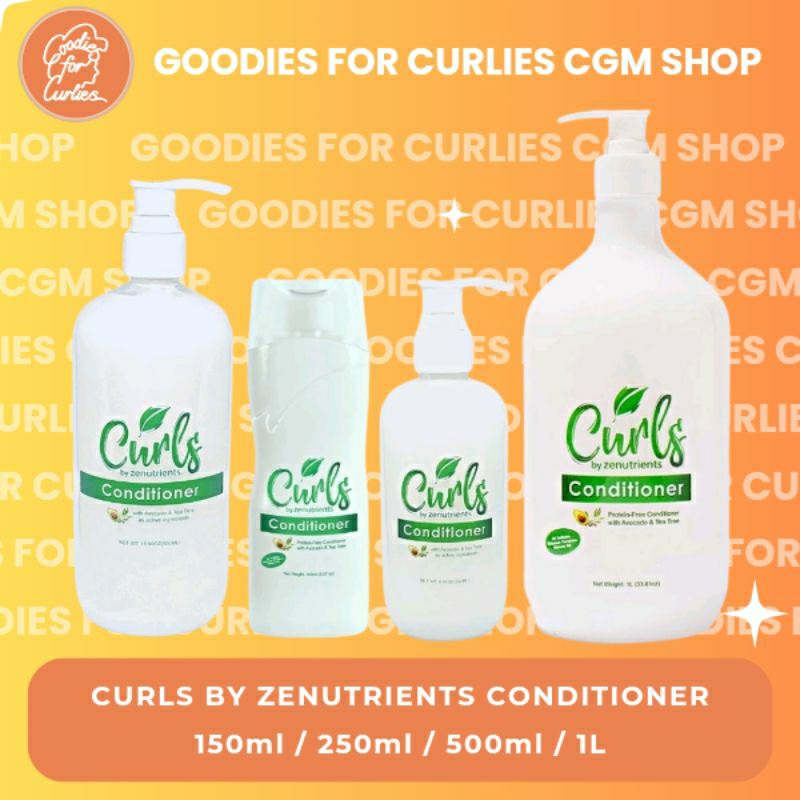 CGM Approved Curls by Zenutrients Avocado And Tea Tree Protein Free ...