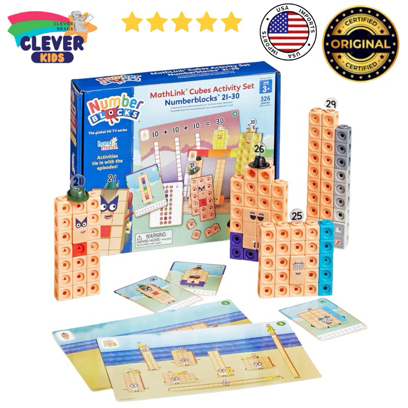 Numberblocks 21-30 Activity Set | Shopee Philippines