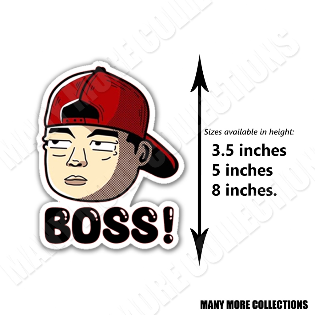 自動車 KUPAL KA BA BOSS kupal ka ba boss motor sticker - Buy kupal ka ba boss motor