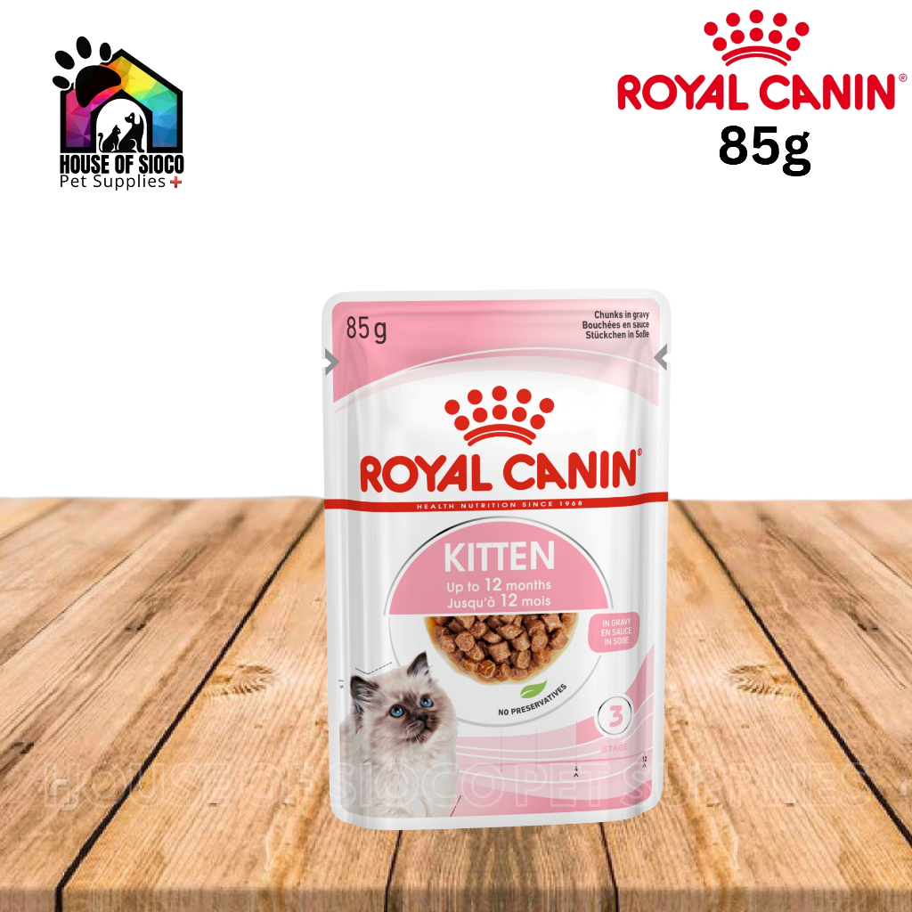 Royal Canin Kitten Gravy 85g Wet Cat Food Feline Health Nutrition Shopee Philippines