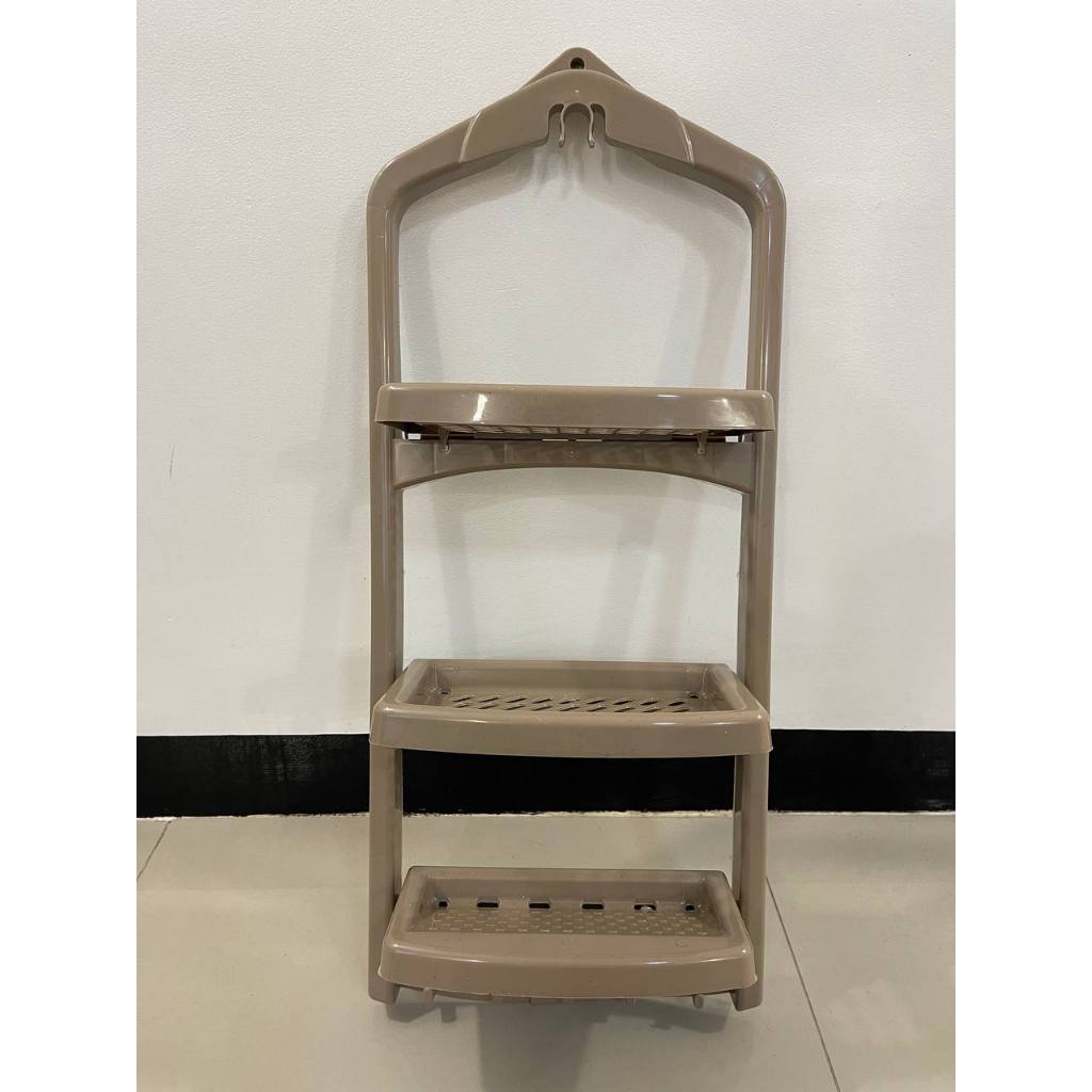 3 layer shower caddy / bathroom organizer / toilet rack / multipurpose ...