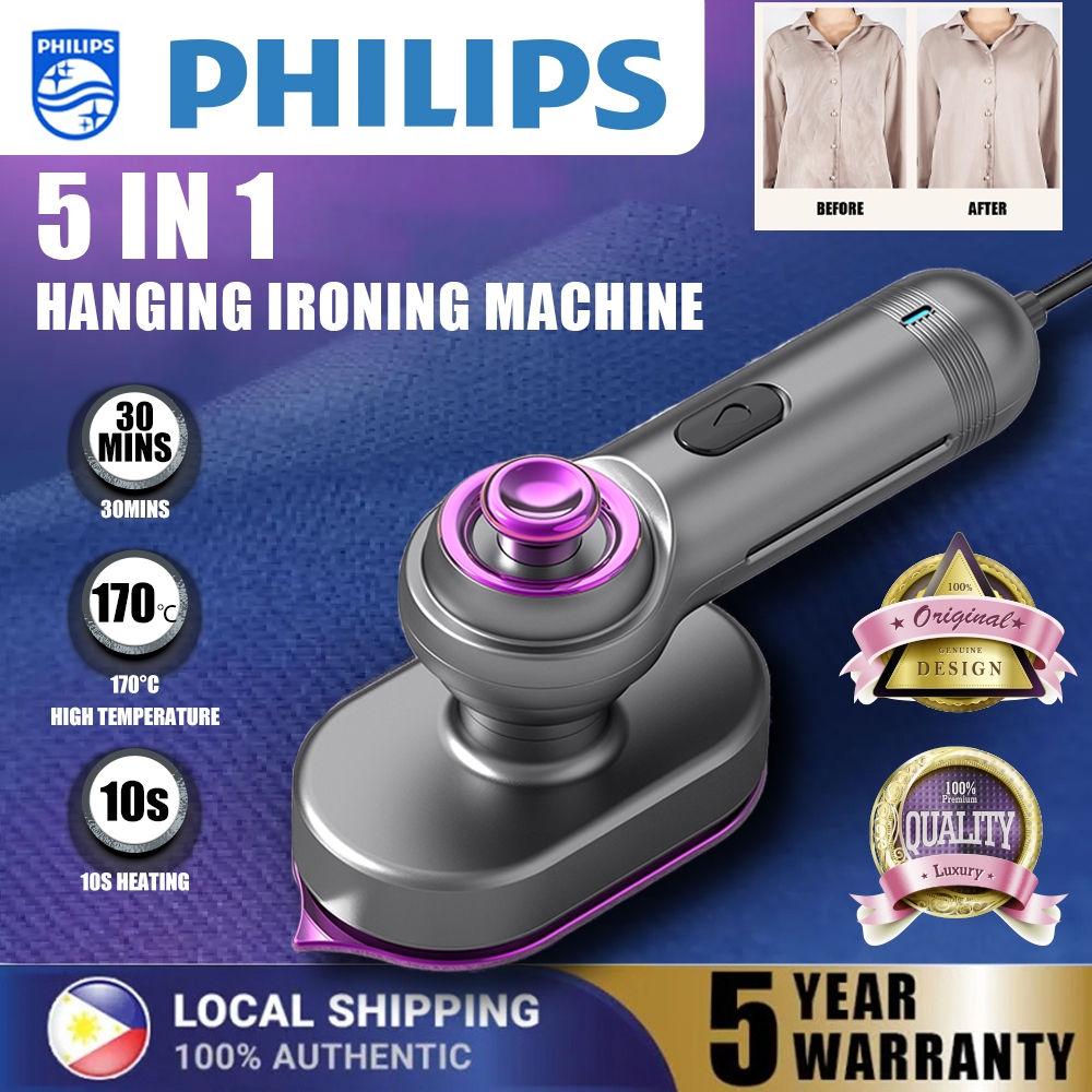 Philips Portable Steam Iron Handheld Folding Mini Anti Wrinkle Travel