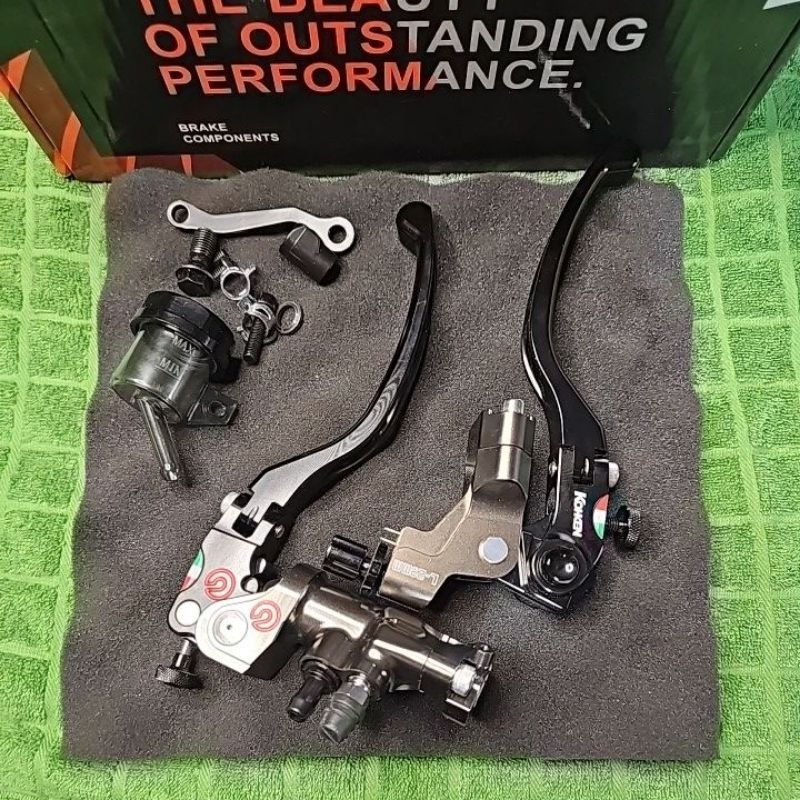 BREMBO C KOHKEN MASTER AND LEVER WITH BRAKE LIGHT SWITCH FOR LEFT