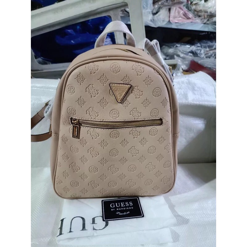 ROSEGEN LEATHER MEDIUM BACKPACK | Shopee Philippines