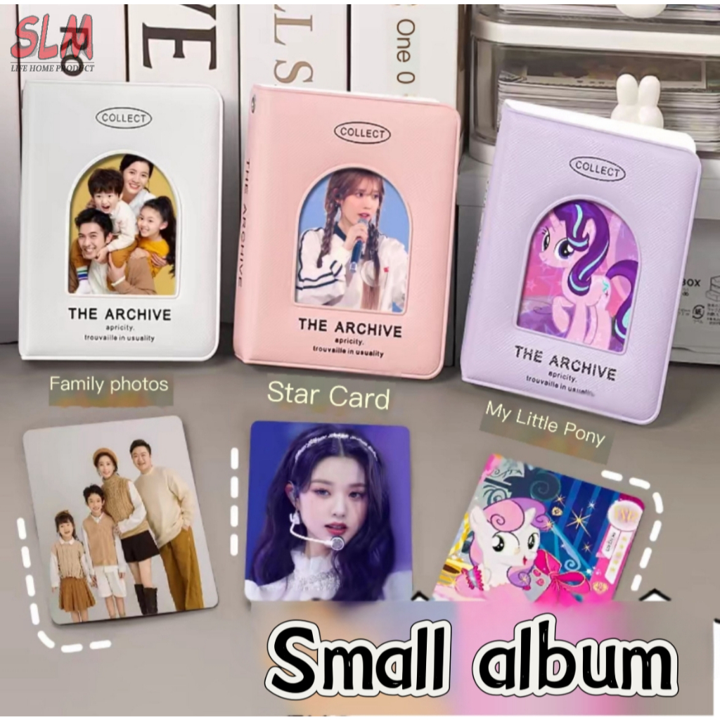 SLM Mini 3 Inch Polaroid Album Photo Cute Card Binder Mini Album ...
