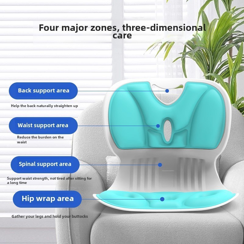 Posture Corrector Chair Lumbar Back Support Curable Chair Office Seat ...