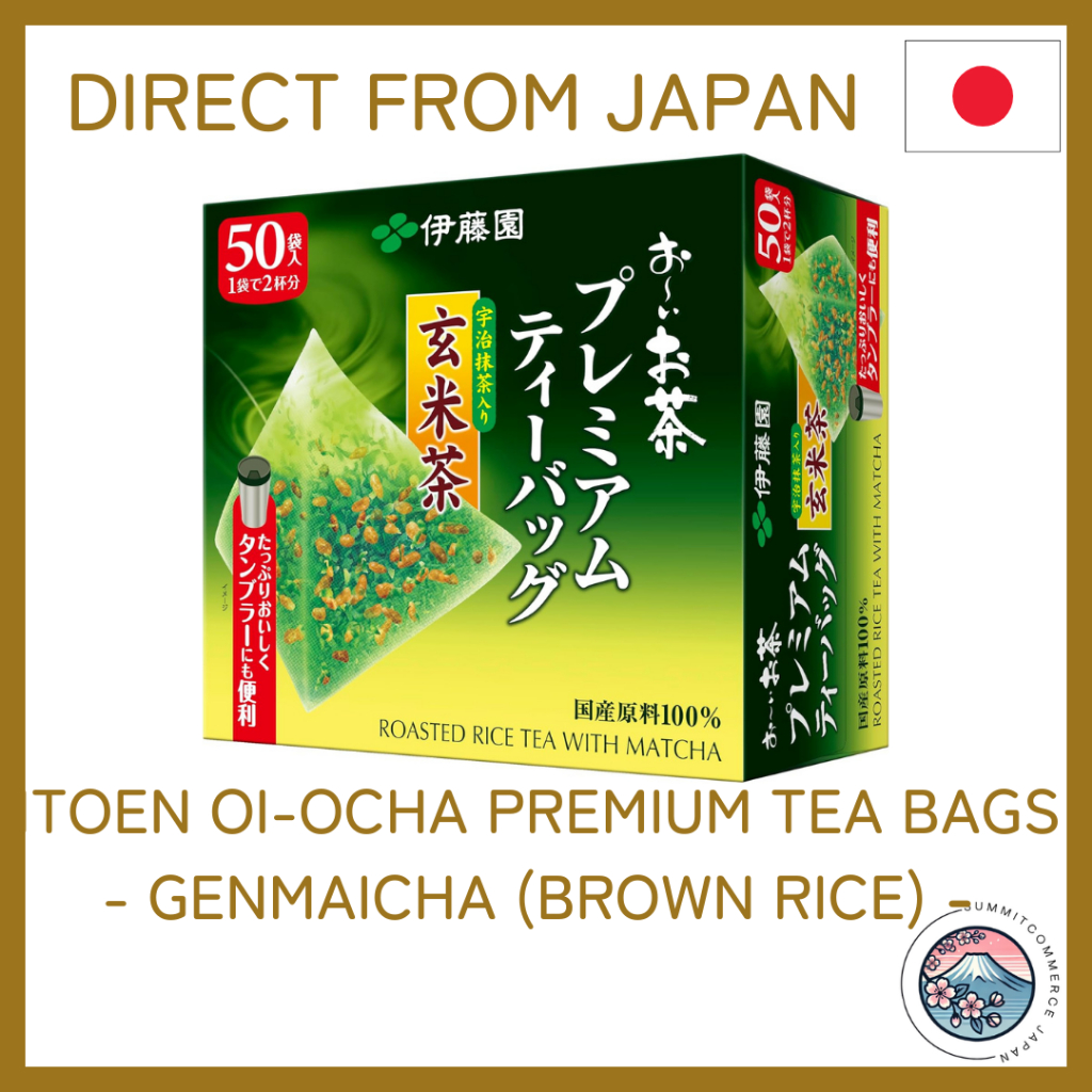 [Direct from Japan] ITO EN Oi Ocha Premium Tea Bags with Uji Matcha
