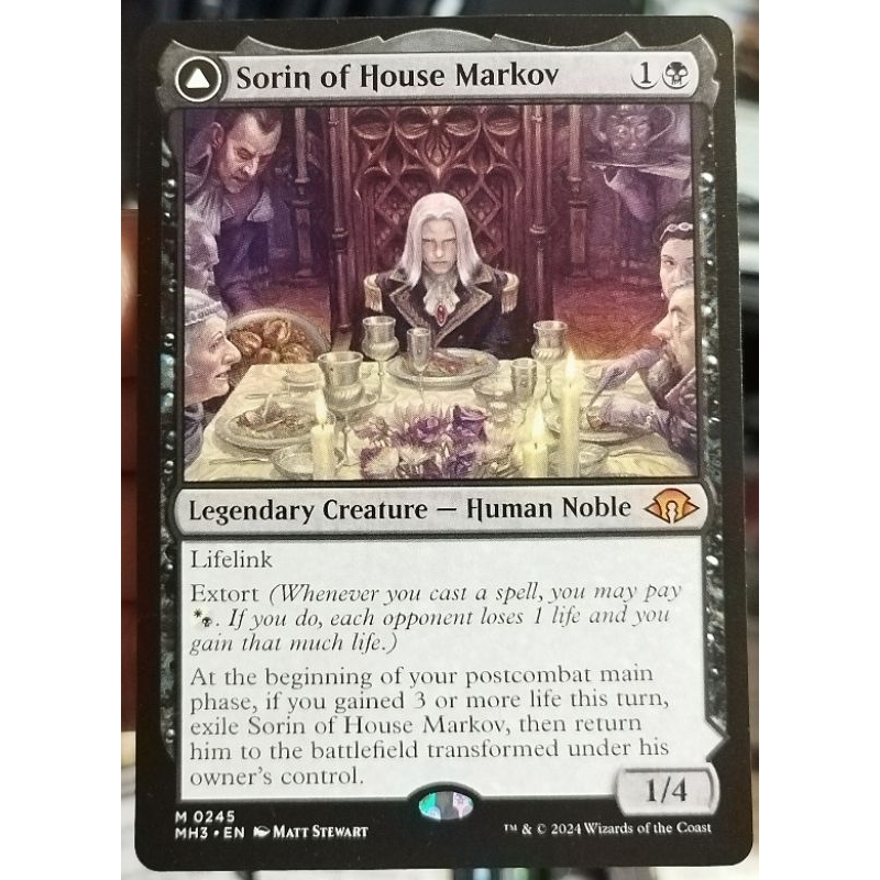 Sorin of House Markov (Magic the gathering) Shopee Philippines