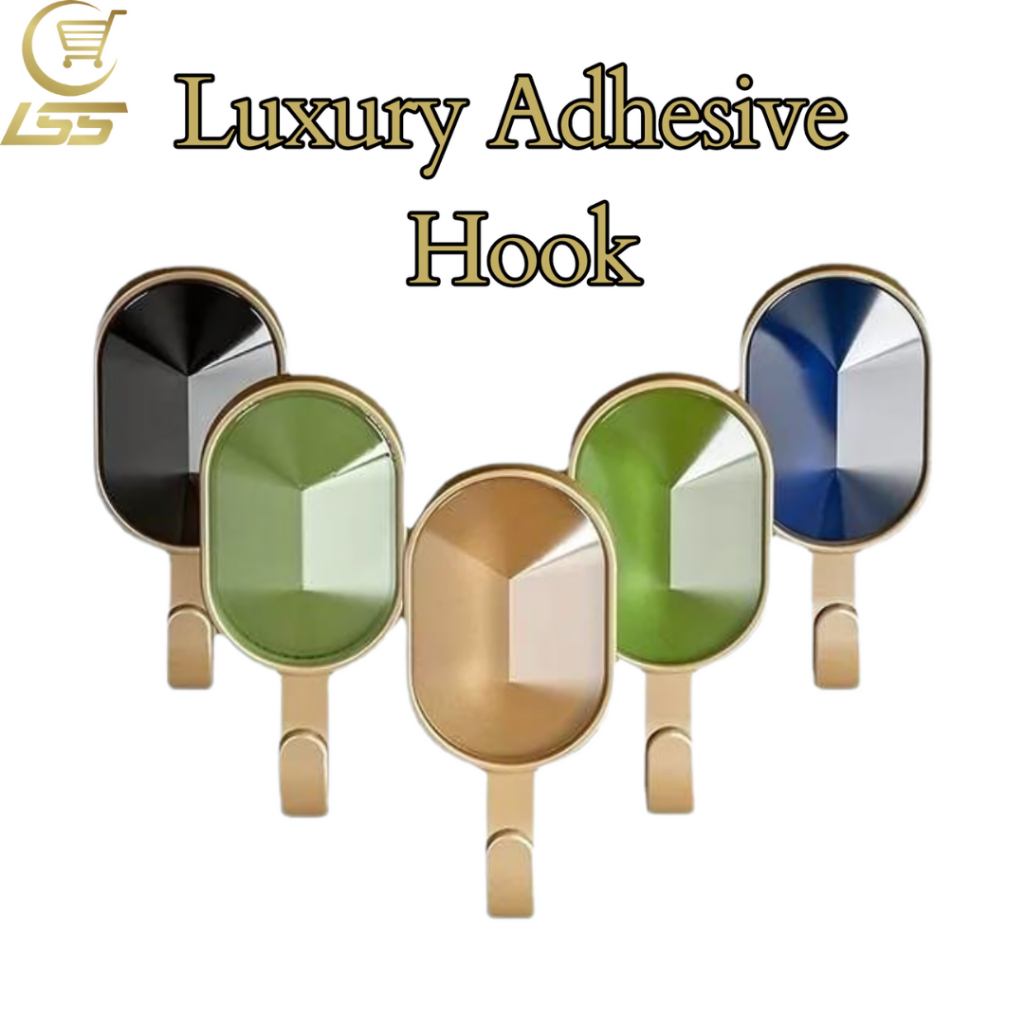 Efeq Light luxury hooks without punching holes on the wall for hanging