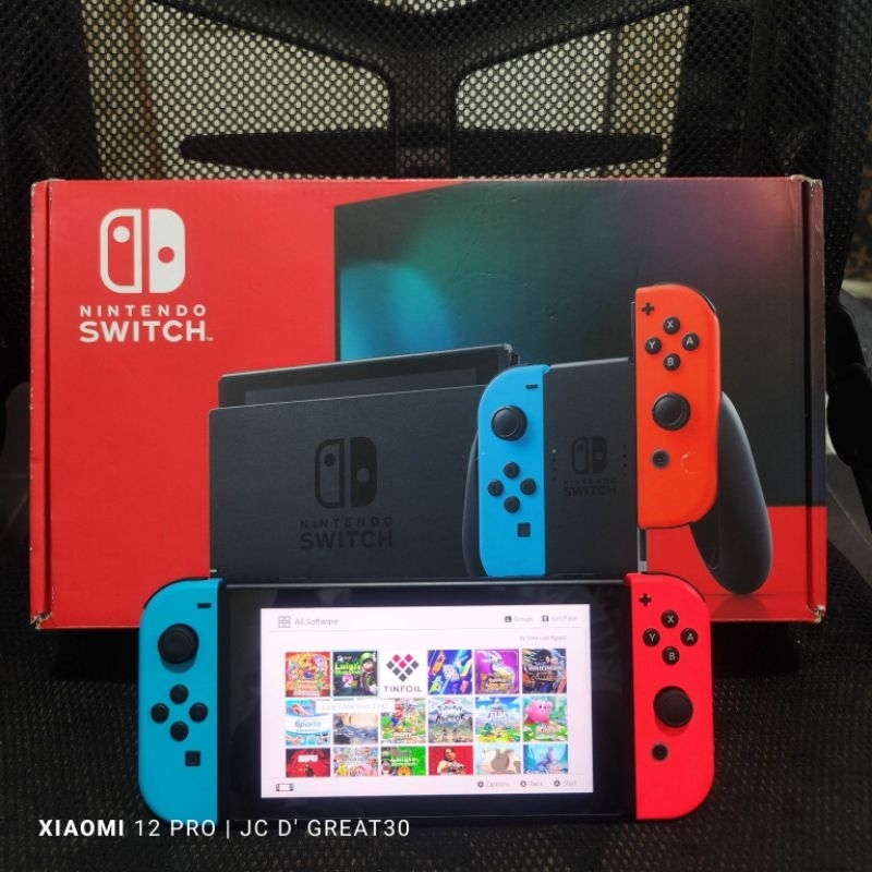 How Much Buy Nintendo Switch V2 Nintendo Switch V2 Complete Shopee