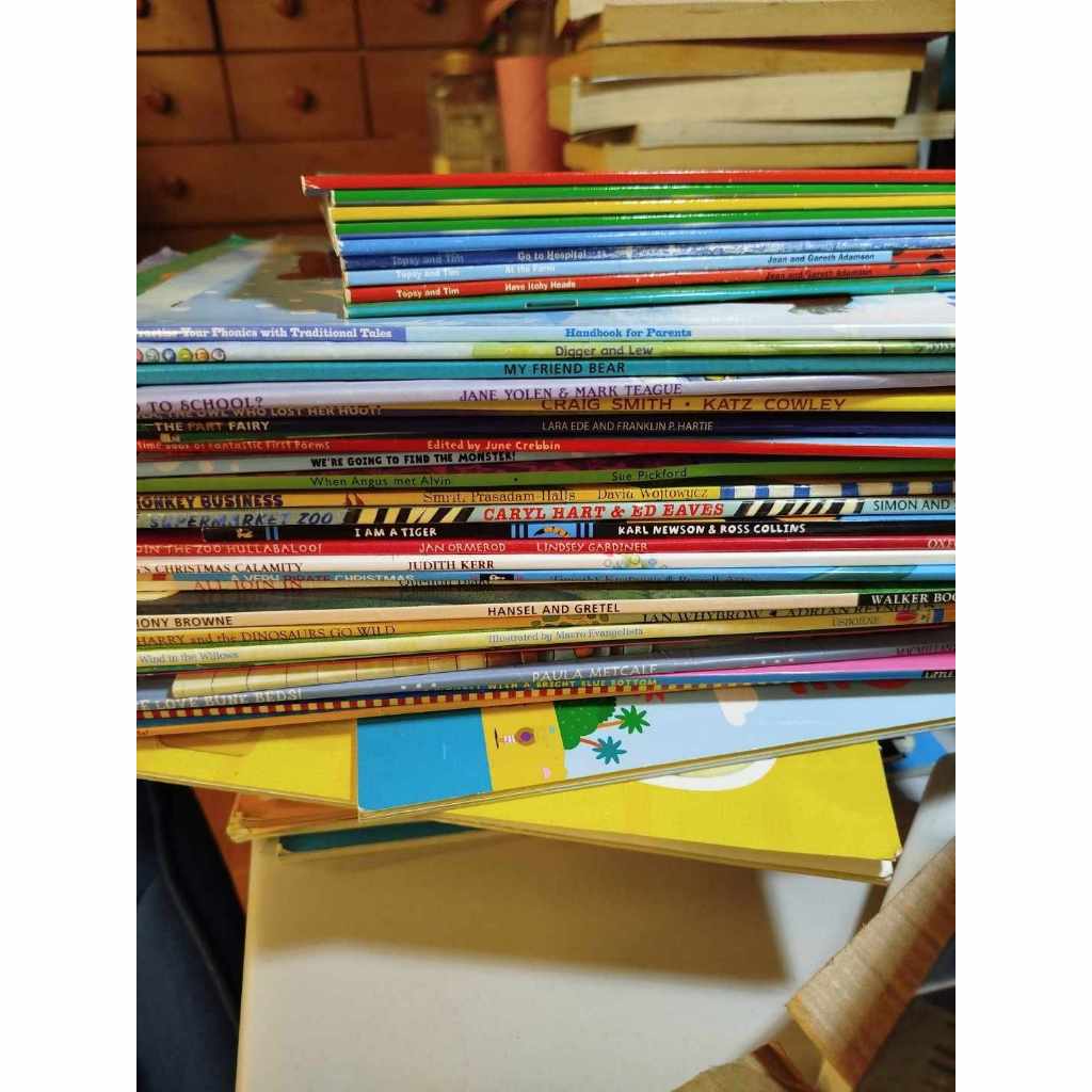 Children's MEDIUM TO LARGE Flat Books | Shopee Philippines
