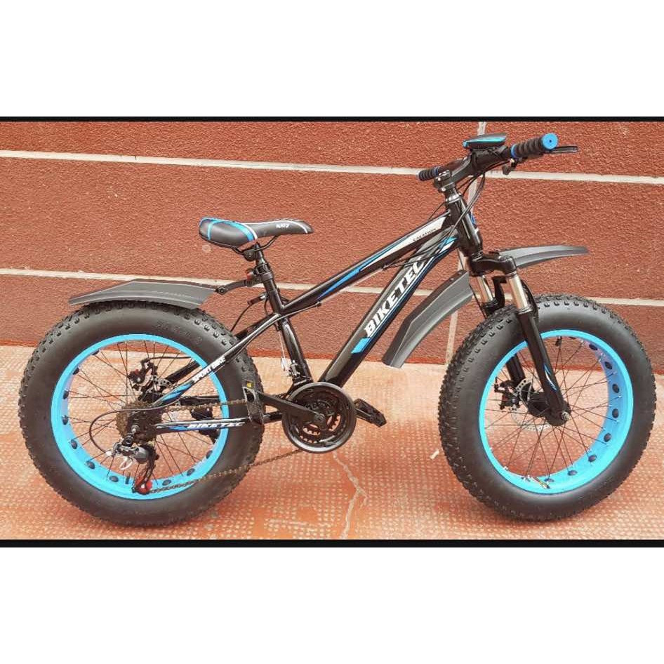 BIKETEC FAT BIKE BICYCLE size20 7speeed Mountain bike