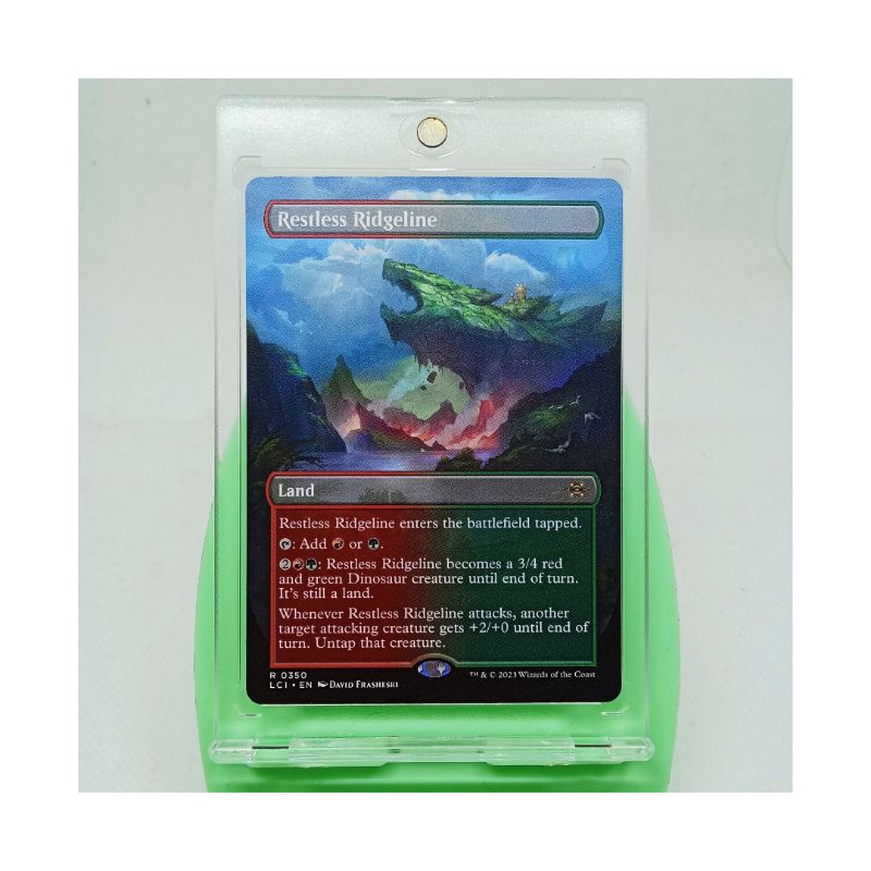 Magic the Gathering | Restless Ridgeline - Extended Art (LCI) | Shopee ...