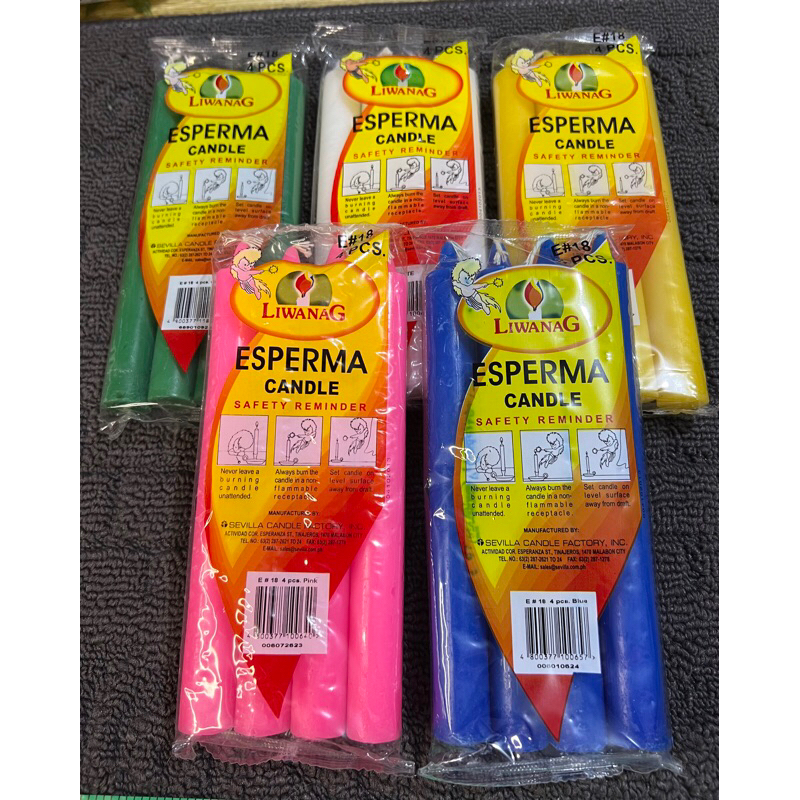 18 Liwanag Esperma Candle Shopee Philippines