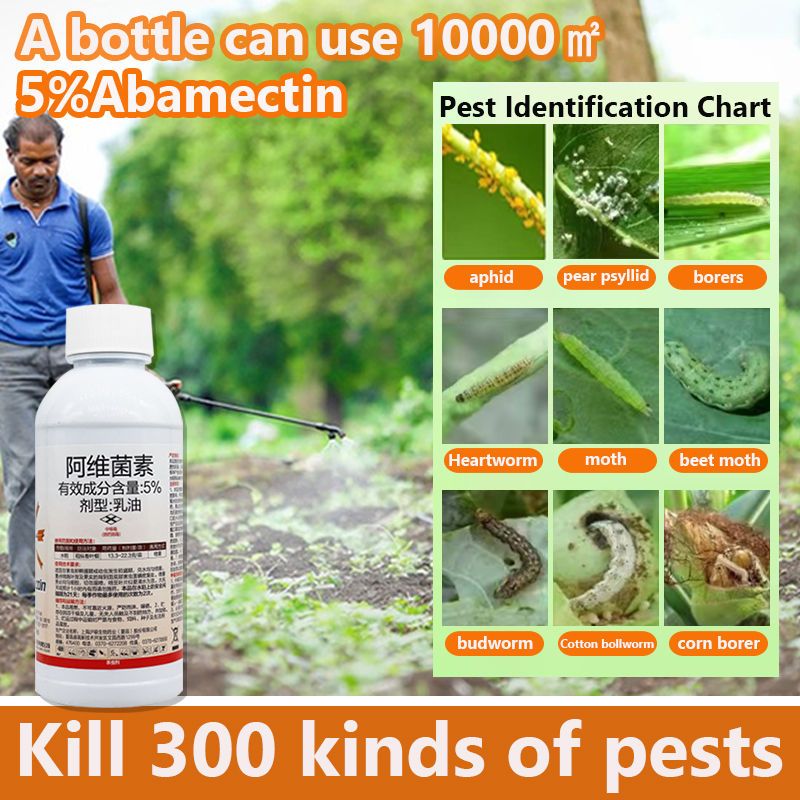 Yong Guan Avermectin Fruit Tree Red Spider Vegetable Aphid Flower ...