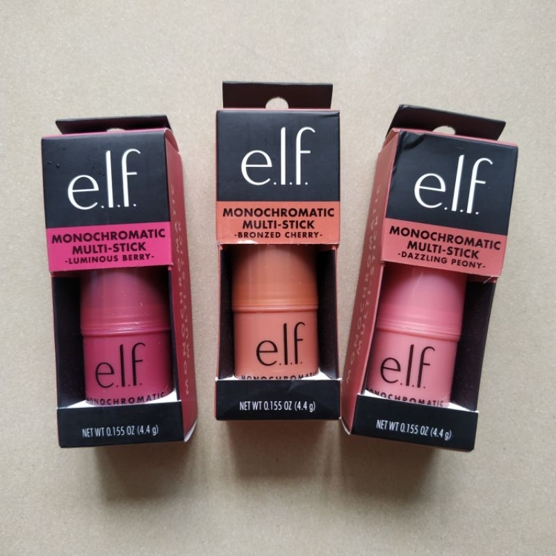 ELF Monochromatic Multi Stick Bronze Cherry Dazzling Peony Luminous