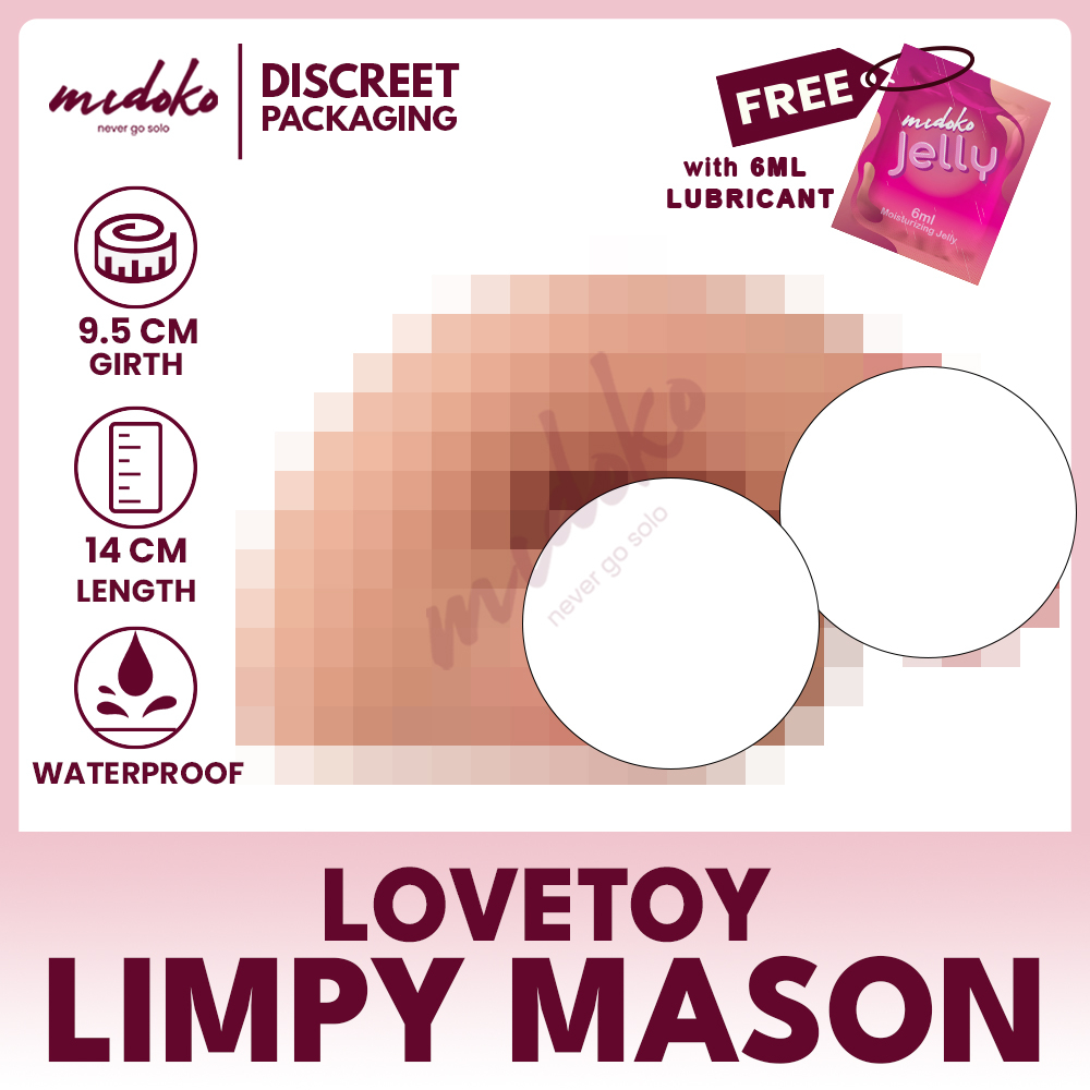 Midoko Lovetoy 5.5 inch Skin Like Limpy Cock Penis Packer Adult Sex Toys  for Women | Shopee Philippines