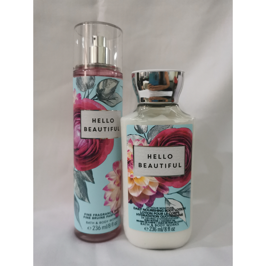 Hello beautiful bath best sale and body works perfume