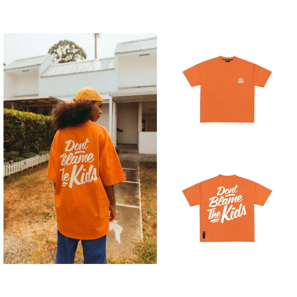 DBTK SCRIPT TEE ORANGE / Clothes / Tops / TShirts Brandnew Original w