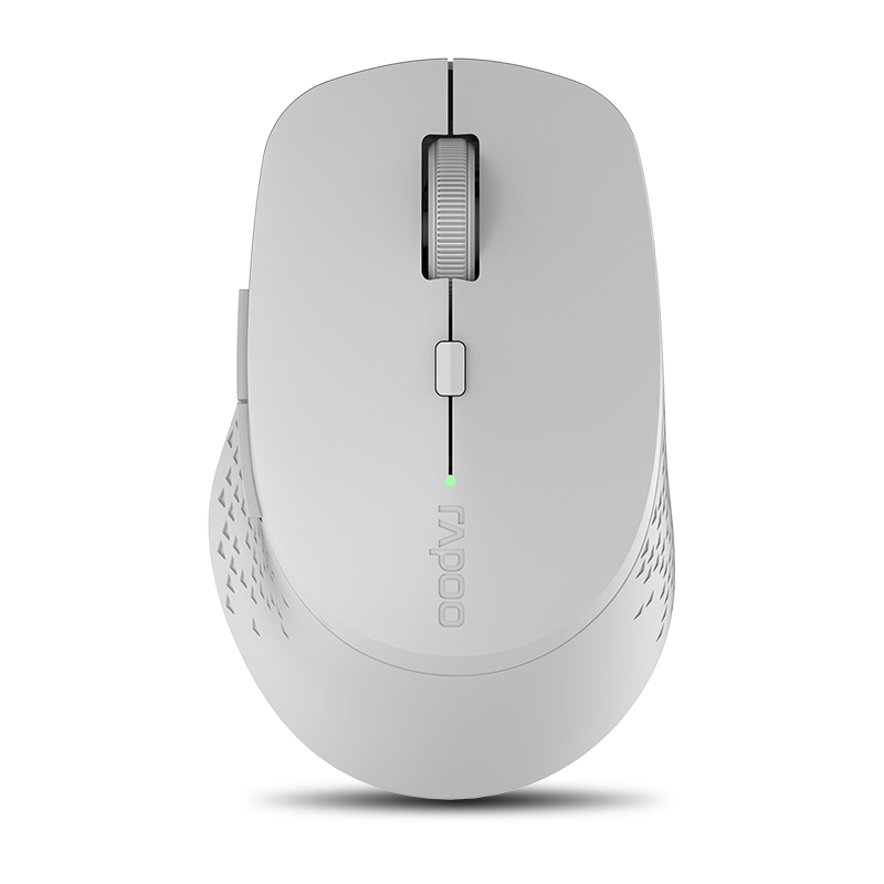 Rapoo M300G Ergonomic Silent Wireless Bluetooth Mouse 1600DPI 10m ...