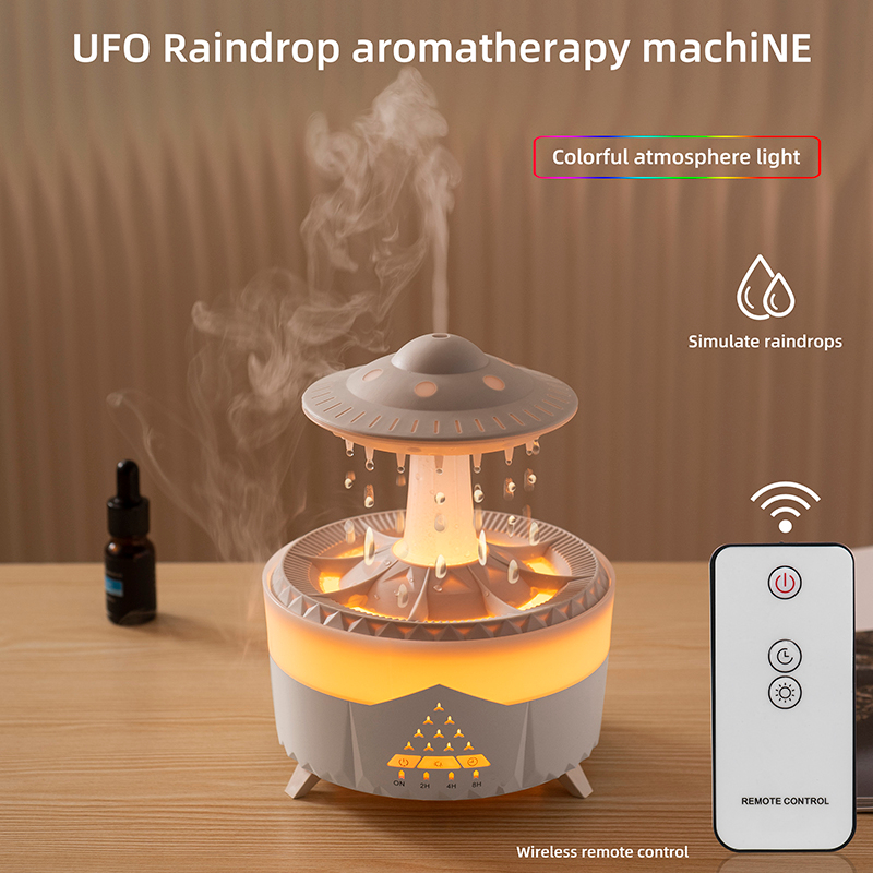Raindrop Humidifier Aromatherapy Ultrasonic Diffuser Air Humidifier