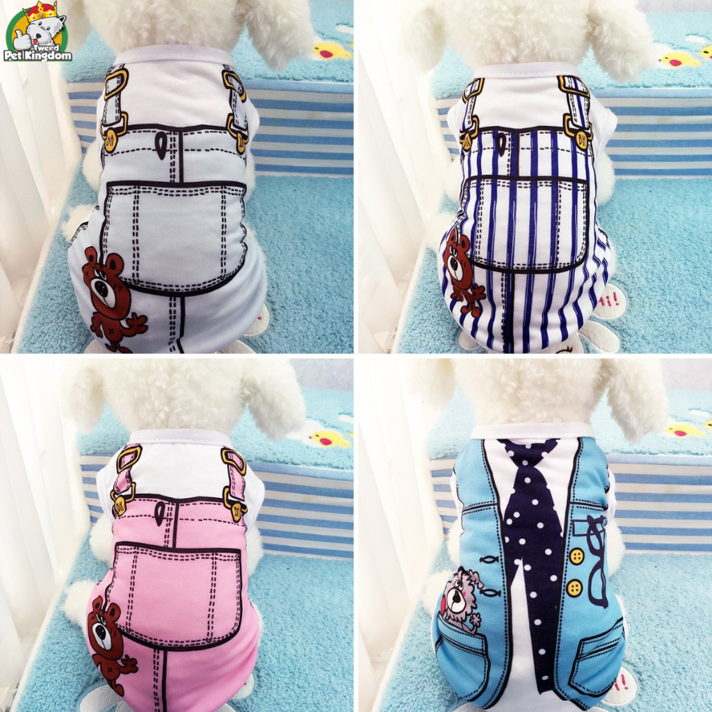 Christmas Pet Shirt Soft Breathable Puppy Shirts Printed Pet Clothing For Small Dogs And Cats