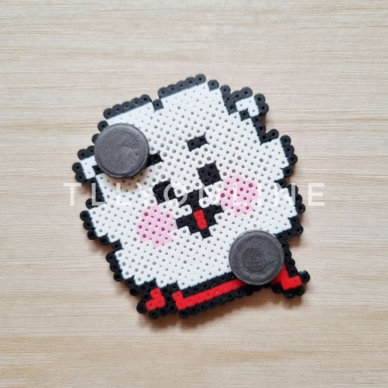 Bead Art Hama Beads Bt21 BTS Tiny Tan Dynamite Perler Bead Figures