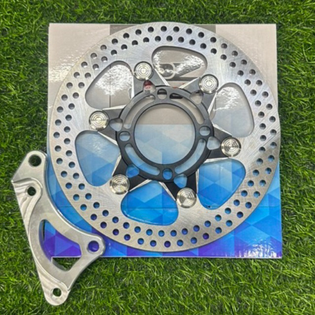 PZ TECH FLOATING DISC w/bracket for stock caliper 220MM MIO SPORTY/MIO