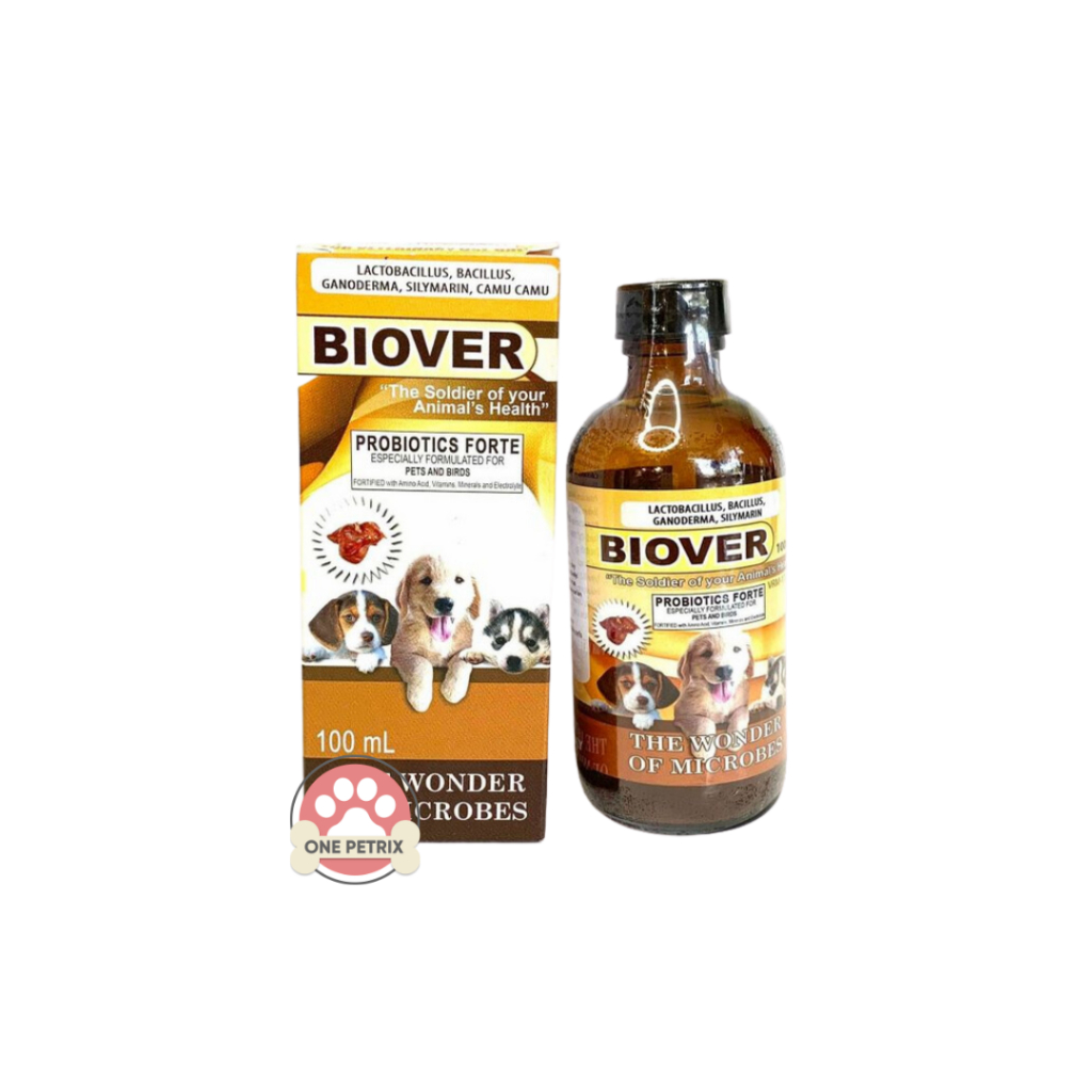 Biover Probiotics Forte Lactobacillus for Pets and Birds 100ml | Shopee ...