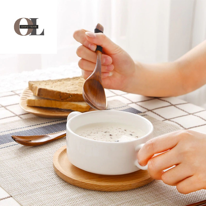 Japanese Spoon and Fork Wood Cutlery Set Shopee Philippines