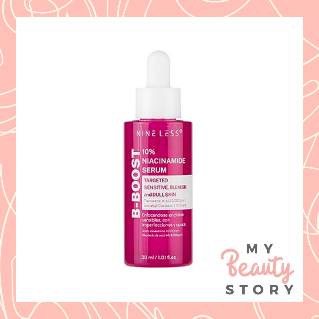 NINE LESS B-Boost 10% Niacinamide Serum 30ml | Shopee Philippines