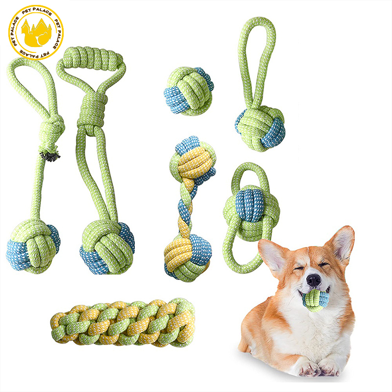 Dog Toys Pet Toy Dog bone Ball Pets Rope Dogs Chew Clean Toys Grinding  Teeth Traning Accessories