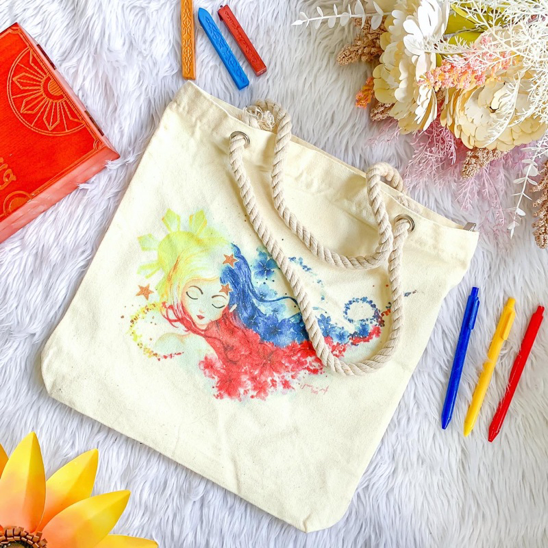 Lady Filipino Tote Bag Shopee Philippines