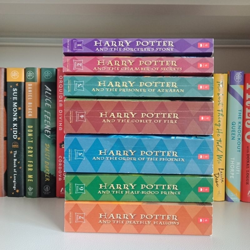 SET: Harry Potter (Books 1-7) By J. K. Rowling (Paperback) | Shopee ...