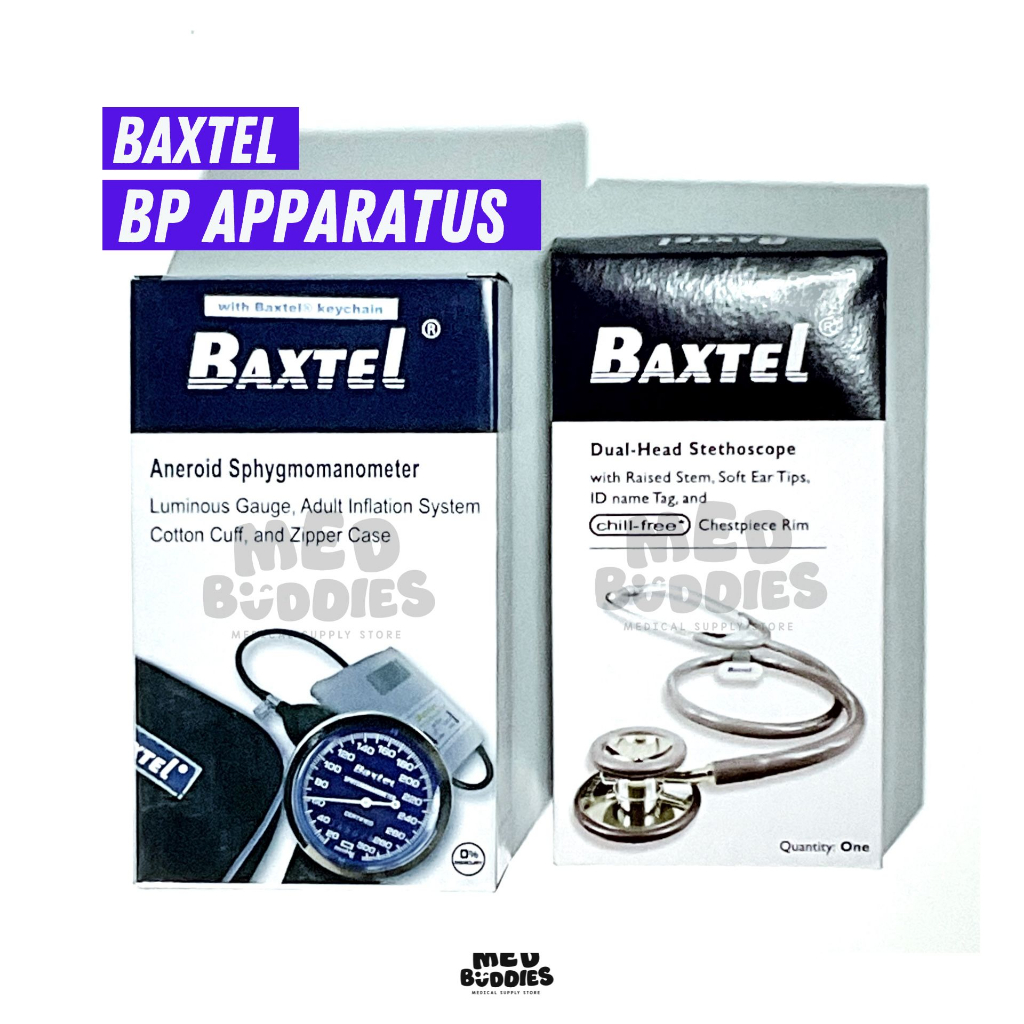 BAXTEL BP App with Steth / Aneroid Sphygmomanometer and Dual Head