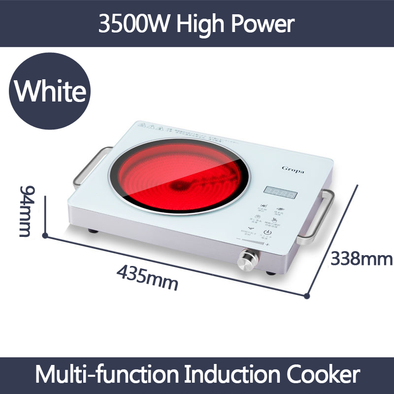 3500W Burner Vertical Cooktop Energy Efficient Induction Cooker