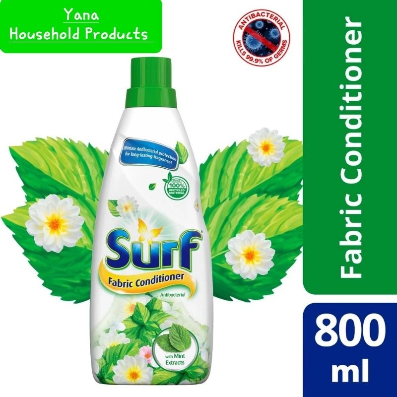 SURF ANTIBACTERIAL FABRIC CONDITIONER 800ML Shopee Philippines