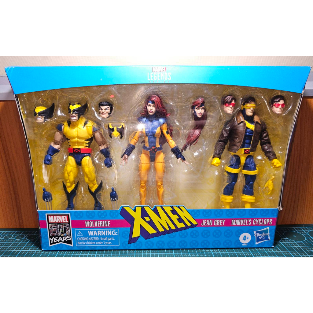 Marvel Legends ML 3 pack Cyclops Jean Grey Wolverine X-Men Love ...