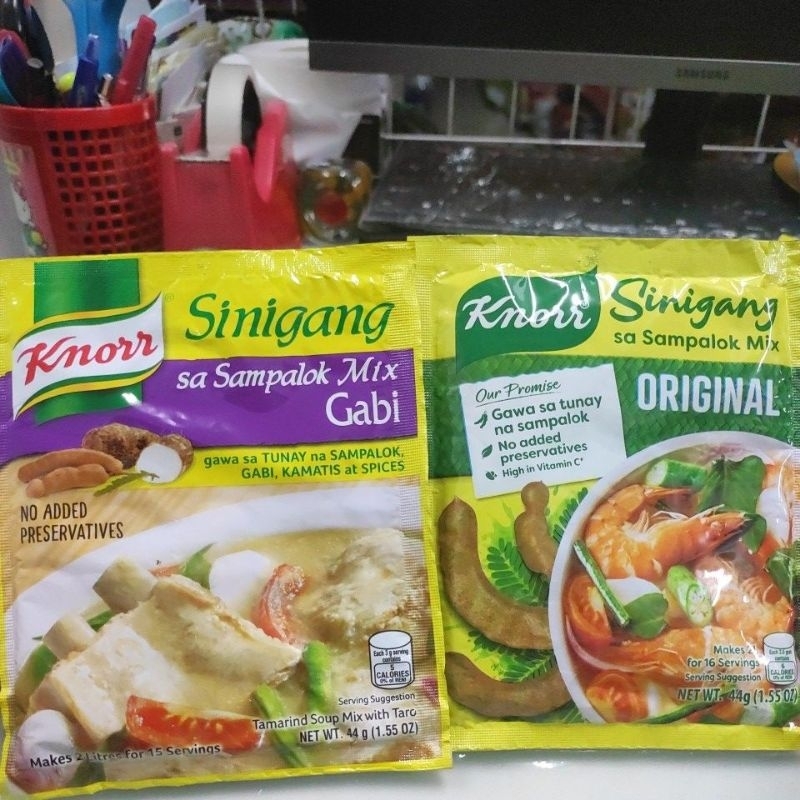 Knorr Sinigang Sa Sampalok Original Gabi 44g Shopee Philippines